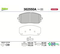 VALEO FRONT DISC BRAKE BRAKE PAD SET 302550A FOR MERCEDES-BENZ