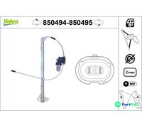 VALEO FRONT LEFT WINDOW REGULATOR 850494