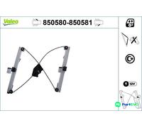 VALEO FRONT LEFT WINDOW REGULATOR 850580 FOR SKODA