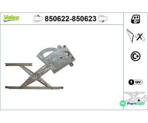 VALEO FRONT LEFT WINDOW REGULATOR 850622 FOR TOYOTA