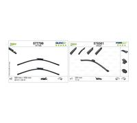 Valeo Front & Rear Wiper Blade Set fits Mercedes-Benz C-Class T-Model 2021-2022
