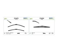 Valeo Silencio Wiper Blade VR45 - Rear - 240 mm - 1 Blade | Conventional Blade, 574224
