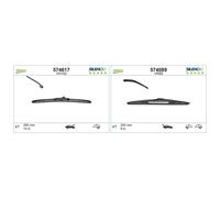 Valeo Wiper Blade Silencio VR58 - Rear 240mm - Fits Vauxhall Crossland X (2015-2018) - 574089