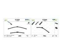 Valeo Front & Rear Wiper Blade Set fits Renault Austral 2022 on