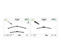 VALEO Silencio Wiper - VR271 - High Performance, Superior 360 Degrees Visibility, Easy Installation Original Flat Blade 380mm - Rear - 1 Wiper Blade - 574602
