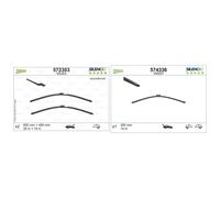 Valeo Front & Rear Wiper Blade Set fits Volvo XC60 II 2017-2022