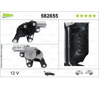 Valeo Wiper Motor 582655 - Rear Window 12V - Replacement for Audi A4, A4 Allroad, Q7