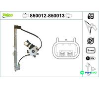 VALEO FRONT RIGHT WINDOW REGULATOR 850013 FOR ALFA ROMEO