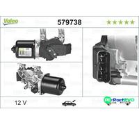 VALEO FRONT WIPER MOTOR 579738 FOR RENAULT