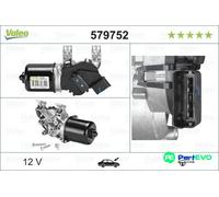 Valeo Wiper Motor 579752 Front - Left-hand Drive - Original Part - Citroën C3 I Hatchback
