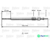 VALEO GLOW PLUG 345183 FOR AUDI PORSCHE SEAT SKODA VW