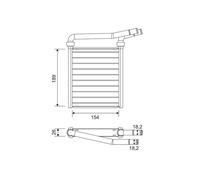VALEO 811626 Heater matrix
