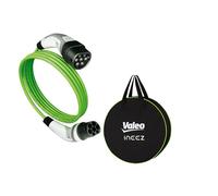 VALEO Ineez - 652105 - Charging Cable for Electric or Plug-In Hybrid Vehicles with Transportation Bag - Type 2 to Type 2-22 KW - 5 m
