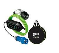 VALEO Ineez - 652129 - EV Mobile charger for Electric or Plug-In Hybrid Vehicles with Transportation Bag - Motorhome plug (CEE Blue) to Type 2-7.4 kW - 10 m