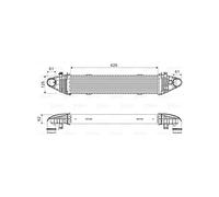 VALEO 818616 Intercooler