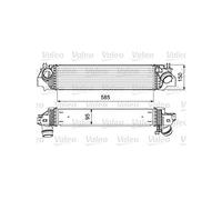 Valeo Intercooler, Engine Cooling 818640