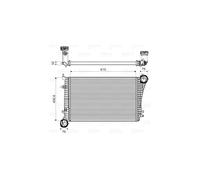 Valeo Intercooler, Engine Cooling 818675