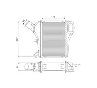 Valeo Intercooler, Engine Cooling 822922