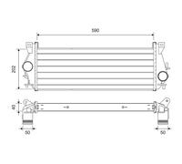 VALEO 818340 Intercooler