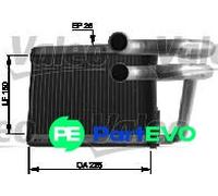 VALEO INTERIOR HEATING HEAT EXCHANGER 812434 FOR HYUNDAI KIA