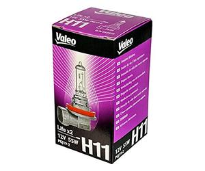VALEO LIFE x2 032525 Bulb, long-range headlight H11 12V 55W Halogen