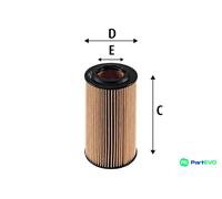 VALEO OIL FILTER 586501 FOR MERCEDES-BENZ JEEP