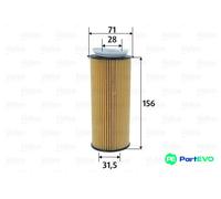 VALEO OIL FILTER 586603 FOR BMW