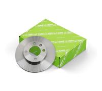 Valeo Oiled Brake Disc, Box of 1 Solid Disc - Rear Axle - Similar to OE Design and Quality - 197307
