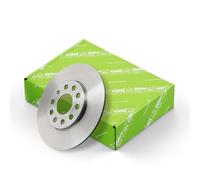 Valeo Oiled Brake Disc, Box of 1 Vented Disc - Front Axle - Similar to OE Design and Quality - 197246