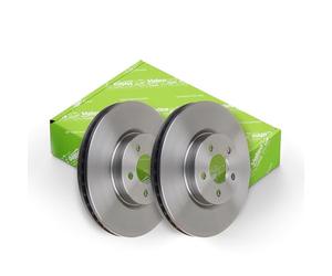 VALEO - Oiled brake discs - 186861 - Box of 2 ventilated discs - Rear axle - Similar to OE design and quality - Valeo, Braking expert since 1923