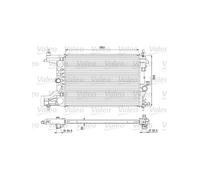 Valeo Radiator, Engine Cooling 701723