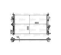 Valeo Radiator, Engine Cooling 735485