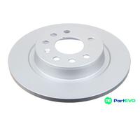 VALEO - Coatedbrake discs - 672599 - Box of 2 solid discs - Rear axle - Similar to OE design and quality - Valeo, Braking expert since 1923