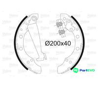 VALEO REAR BRAKE SHOE SET 562080 FOR AUDI SEAT SKODA VW