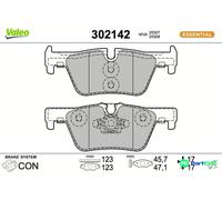 VALEO REAR DISC BRAKE BRAKE PAD SET 302142 FOR BMW