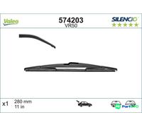 VALEO REAR WIPER BLADE 574203 FOR OPEL PEUGEOT RENAULT DS