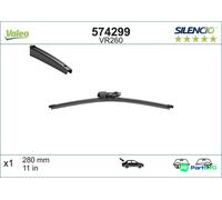 VALEO REAR WIPER BLADE 574299 FOR SKODA VW