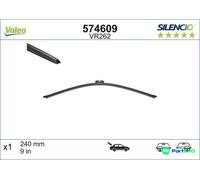 VALEO REAR WIPER BLADE 574609 FOR CITROËN RENAULT MINI