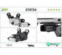 VALEO REAR WIPER MOTOR 579724 FOR PORSCHE