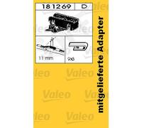 Valeo Replacement Parts Flat Wiper Blade Centre 600 mm 116135 4004260007157