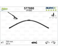 Valeo Replacement Parts Flat Wiper Blade Left Rear Right Front 750 mm 577880