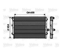 VALEO 734333 Engine radiator