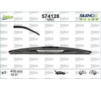 VALEO Silencio Wiper - VR3 - All-Seasons Durable, Resistant, Perfect Fit Conventional Wiper Blade 400mm - Rear - 1 Wiper Blade - 574128