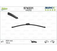 Silencio Wiper Blade VR252 574331 Rear Length: 404mm Single Wiper Blade (for Left and Right Hand Drive Vehicles)