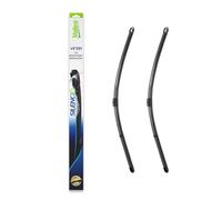 Valeo 574491 Silencio VF391 Front Wiper Blade Set Flat Spoiler 600mm 24" RHD LHD