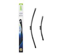 VALEO Silencio Wiper - VF931 - Kit of High Performance, Superior Road Visibility, Easy Installation Original Flat Blades 680mm/425mm - Front - Set of 2 Wiper Blades - 577931