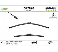 VALEO Silencio Wiper Blade PAIR 530/580mm 21/23" Fits PORSCHE Boxster 2012-