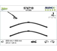 VALEO Silencio Wiper Blade PAIR 600mm 24" Fits MERCEDES W204 S204 A2048200145