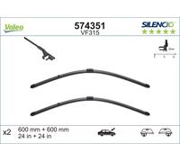 VALEO Silencio Wiper FB OE LHD RHD VF315 Kit 574351