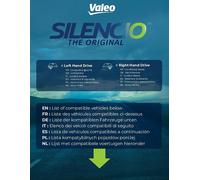 VALEO Silencio Wiper FB OE LHD RHD VF389 Kit 574709